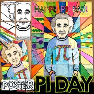Pi Day Activity Collaborative Poster With Writing Prompt
