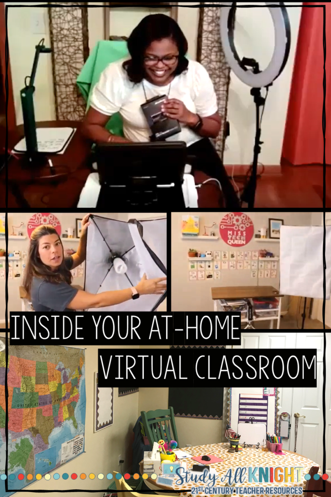 Inside Your At-Home Classroom For Virtual Teaching and Remote Learning
Teachers, do you know where to start? Educators everywhere received the news from their school districts that they were expected to teach from home, delivering asynchronous lessons and synchronous lessons. This was no longer emergency teaching like we experience in the spring, 2020. Teachers all over the world started to set up virtual classroom spaces in their homes. For all grades, K-12 and all subjects.