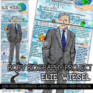 Elie Wiesel, Holocaust Survivor, Author, Nobel Laureate, Body Biography Project